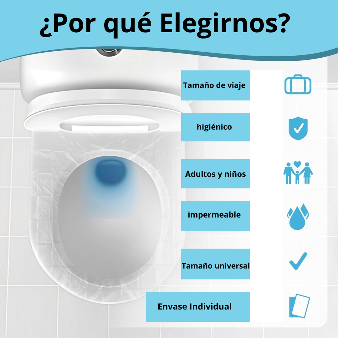 Sivarit - Funda Desechable Para Inodoro